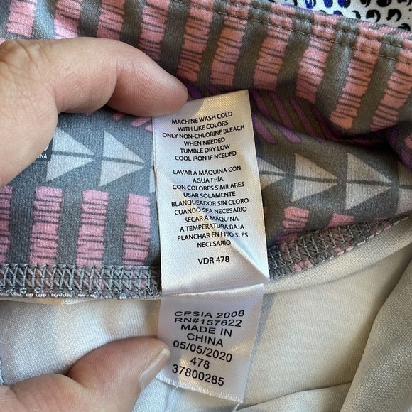 Eddie Bauer Girls Multicolor Activewear‎ Pull On Leggings Size Large - Picture 6 of 6